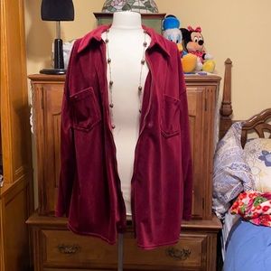 Dark Red Cover Jacket